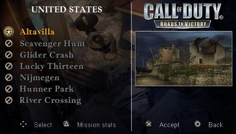 Call of Duty Roads to Victory screenshot 4 for PSP